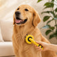 Dog Hair Remover Brush for Long Hair Grooming and Bathing