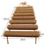 Wall-Mounted Cat Climbing Shelf with Sisal Scratching Post