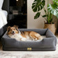Extra Large Orthopedic Dog Bed Soft Calming Pet Sofa Couch Enhanced Bolster Deep Snuggle Bed