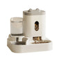 2-in-1 Automatic Pet Feeder and Water Bowl for Cats