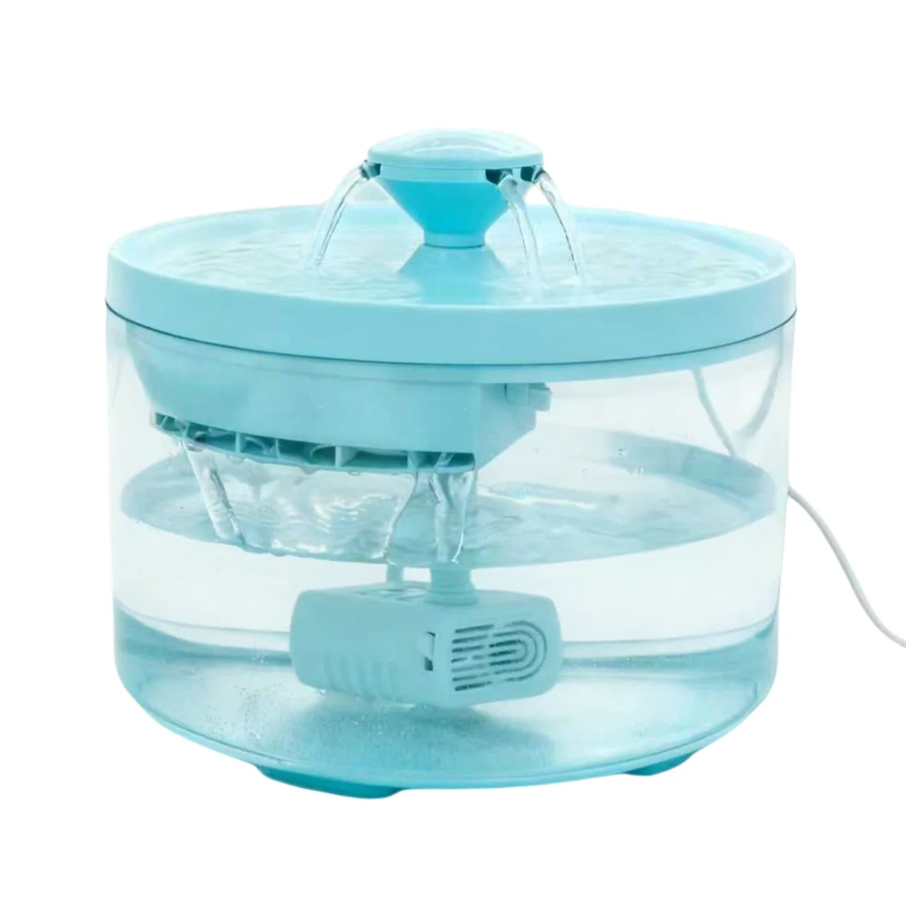 1800mL USB Pet Water Fountain with Automatic Filter System