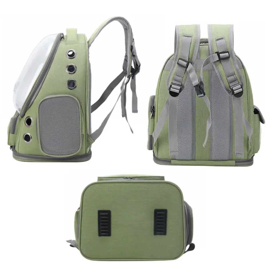 Transparent Pet Carrier Backpack for Cats and Small Dogs