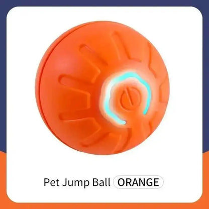 Smart Interactive Dog Toy Ball with USB Rolling RGB Lights