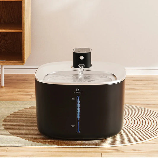 Smart Pet Water Fountain — 4L Wireless Stainless Steel