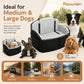 Memory Foam Dog Car Seat for Medium and Large Dogs