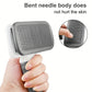 Self-Cleaning Pet Brush with Ergonomic Handle for Dogs Cats
