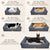 Extra Large Orthopedic Dog Bed Soft Calming Pet Sofa Couch Enhanced Bolster Deep Snuggle Bed