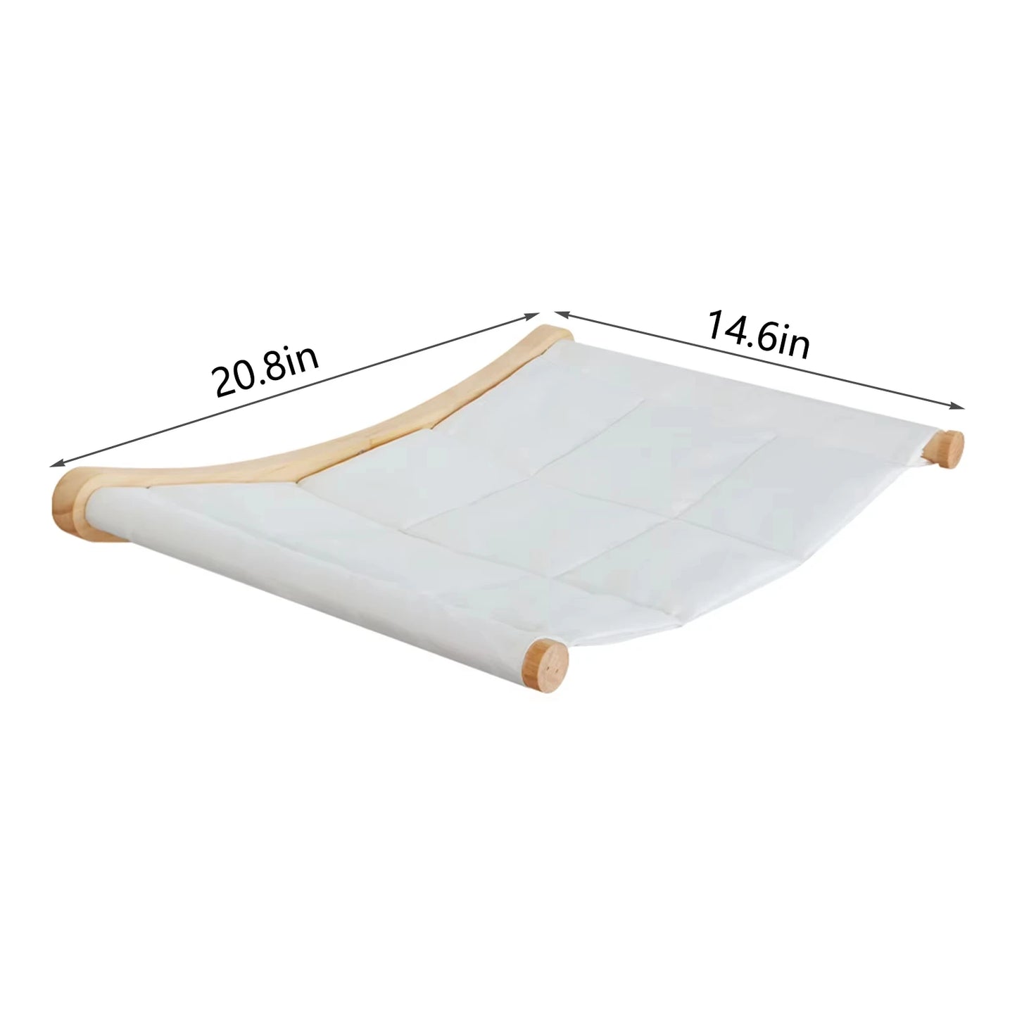 Wall-Mounted Cat Climbing Shelf with Sisal Scratching Post