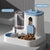 2-in-1 Automatic Pet Feeder and Water Bowl for Cats