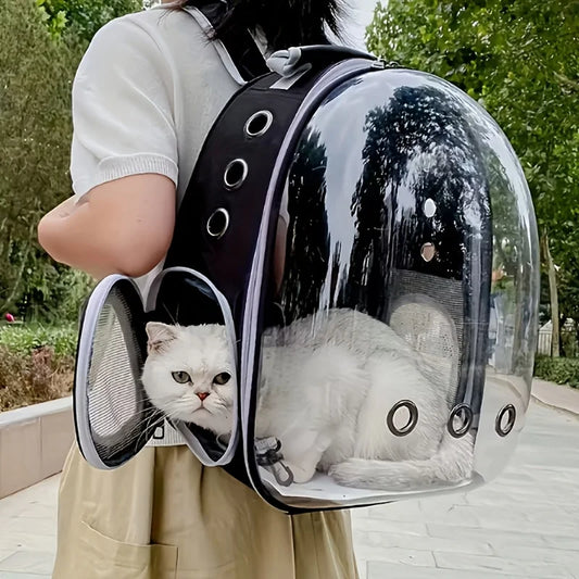 Space Capsule Pet Backpack — Carry Your Cat in Style