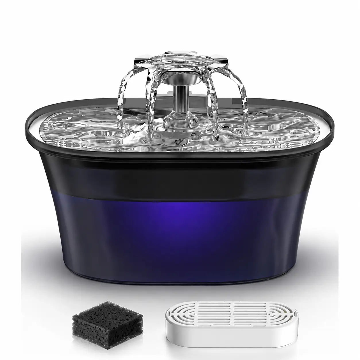 2.5L USB Automatic Pet Water Fountain for Cats and Dogs
